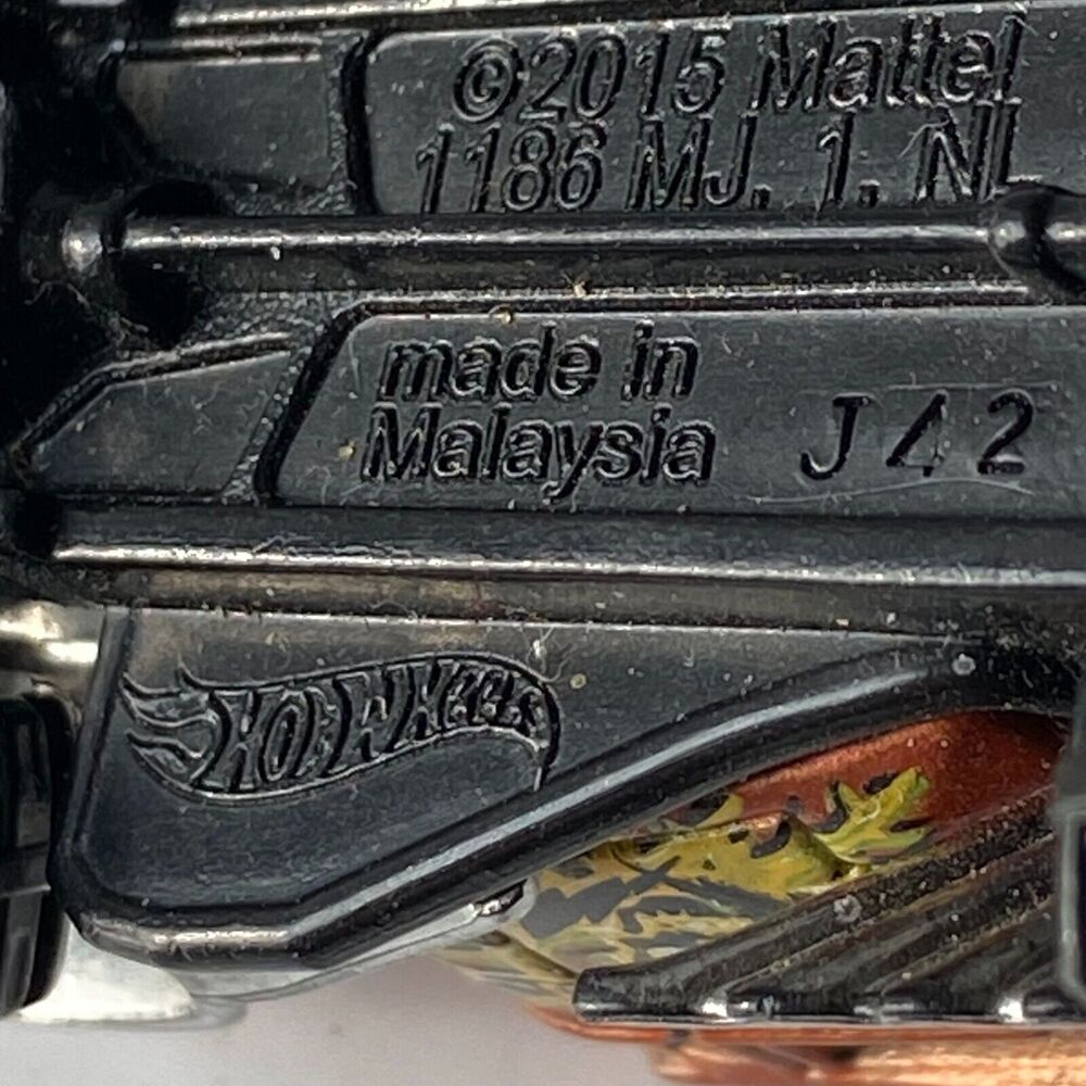 Hot Wheels Baja Bone Shaker 8/10 Diecast Truck 91/365 HW Daredevils 2015 Orange - Picture 3 of 13